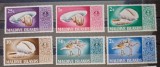 Maldive 1968 fauna păsări de apa, melci și scoici serie 6v neștampilata