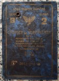 Carnet de identitate Caile Ferate Romane clasa 2, anii '30