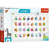 Puzzle 44 Educational Alfabetul, Trefl