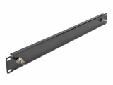 Panel pentru cabinet 19&quot; cu 2 x BNC 1U Negru, Delock 66852