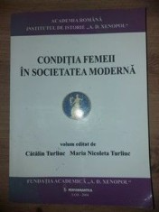 Conditia femeii in societatea moderna- Catalin Turliuc, Maria Nicoleta Turliuc