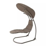 Cumpara ieftin Fotoliu suspendat, 1 persoana, Ronda, structura metal, gri