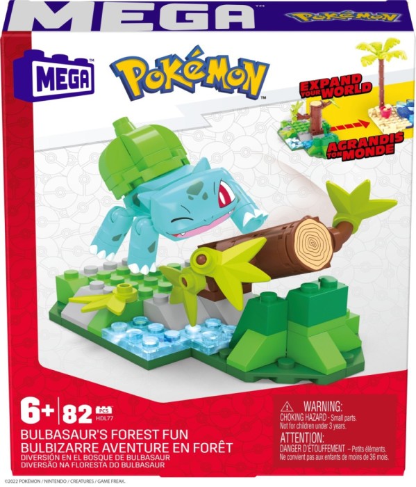 POKEMON MEGA SET DE CONSTRUCTIE PADUREA LUI BULBASAURUS | Okazii.ro