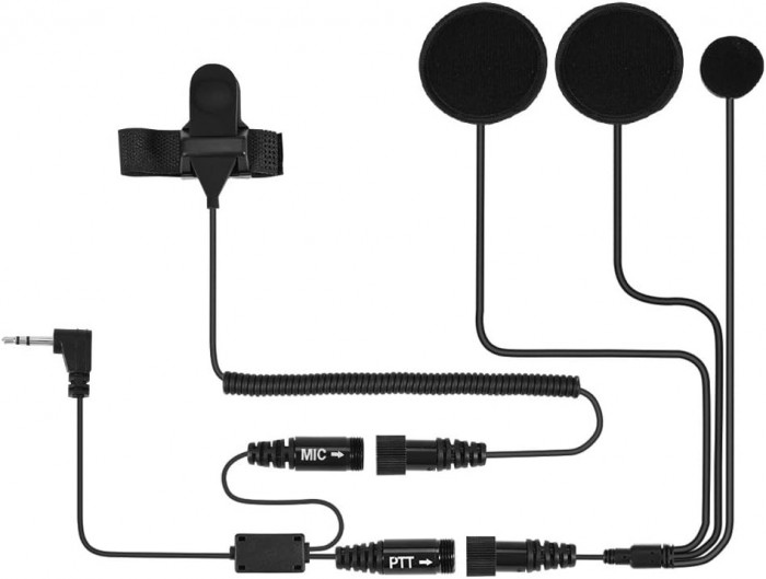 Hf Face Cască Motocicletă Cască Căști Microfon PTT pentru Motorola Two Way