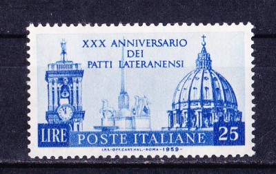 TSV$ - 1959 MICHEL 1031 ITALIA MNH/** LUX foto