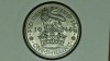 R08 Anglia Marea Britanie - moneda colectie argint - 1 shilling 1944 UNC in cartonas, Europa