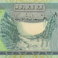 IRAK █ bancnota █ 500 Dinars █ 2018 █ P-98A █ UNC █ necirculata