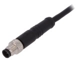 Conector M5 mufa tată 4 pini drept IP67 1m