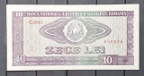 Romania, 10 lei 1966 necirculata, seria G.0343 650496
