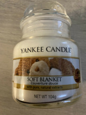 Lumanare parfumata,Soft Blanket,104 gr., YANKEE CANDLE foto