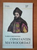 CONSTANTIN MAVROCORDAT de FLORIN CONSTANTINIU , 1985