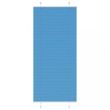 vidaXL Jaluzea plisată Albastru 95x200 cm Lățime țesătură 94,4 cm