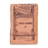 I. L. Caragiale, Schițe ușoare - Prima ediție 1896