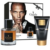 Gisada Ambassador Set cadou pentru bărbați 50 ml EDP + 100 ml gel de duș