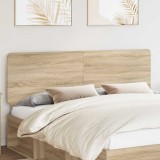 vidaXL Tăblie cap cu headboard Stejar Sonoma 200 cm Lemn compozit 887838