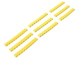 Kit Etichete Cablu 2.5mm Galbene ABC