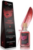 Set Masaj Sexy Terapy Ulei+Pana, Aroma Capsuni, 100 ml, Orgie