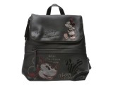Rucsac DESIGUAL negru, WAKP07, din piele ecologica