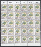 Germany Berlin 1987 Botanic congress, block of 30, Mi.786, MNH S.235, Nestampilat