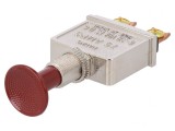Comutator Push-Pull 75A 12VDC Negru Fără Iluminare