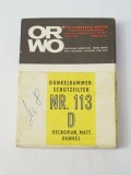 Filtru protectie ORWO Nr. 113 Protection Filter - sigilat