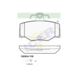 Set placute frana Icer 180804700, parte montare : Punte Spate