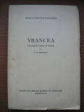 Cumpara ieftin N. AL. RADULESCU - VRANCEA - GEOGRAFIE FIZICA SI UMANA - 1937