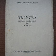 N. AL. RADULESCU - VRANCEA - GEOGRAFIE FIZICA SI UMANA - 1937