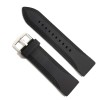 Curea de ceas Neagra din Silicon 24mm, Time Veranda