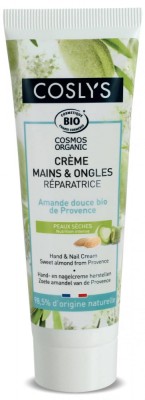 Crema BIO reparatoare maini si unghii, cu migdale dulci Coslys foto