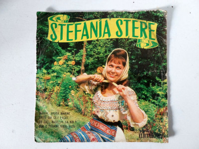 Disc mic vinil Stefania Stere, 33RPM, Electrecord 1966 foto
