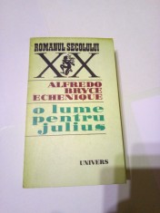 O LUME PENTRU JULIUS ~ ALFREDO BRYCE ECHENTQUE