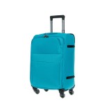 Troler Aqua cu buzunare exterioare, 45 L, 3 manere si 4 roti pivotante, General