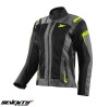 Geaca (jacheta) femei pentru scuter - motocicleta Touring Seventy vara model SD-JT68 Sahara culoare: gri/galben fluor Gri/galben fluor S