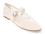 Balerini ALDO albi, QUINCEY 100, din material textil