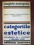 Categoriile estetice- Evanghelos Moutsopoulos