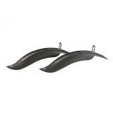 Set 2 aparatori noroi pentru biciclete, roti 12&quot;, culoare titan Cod:AWR2180B