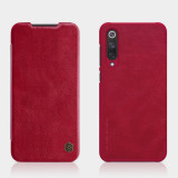 Husa de protectie Nillkin pentru Xiaomi 9 SE, Qin Leather Case, Rosu