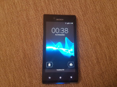 Smartphone Sony Xperia J ST26I Black Liber retea Livrare gratuita! foto