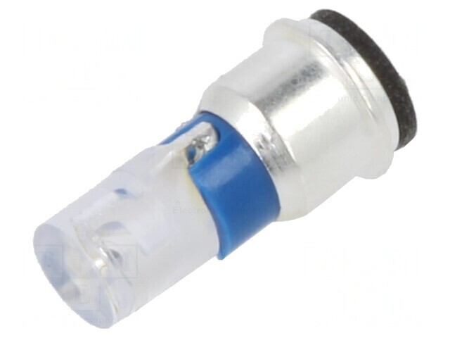 Lampă LED albastră 24-28VDC 3mm 1 diodă