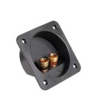 Conector boxa 2 terminale aurite