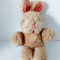 Iepure vintage, Shanghai Dolls Factory SDF push tip mohair, China, 18cm