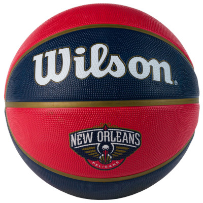 Mingi de baschet Wilson NBA Team New Orleans Pelicans Ball WTB1300XBNO roșu foto
