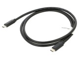 Cablu USB 3.1 USB C LANBERG 1m negru aurit