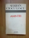 g0 AMINTIRI -SERBAN CIOCULESCU