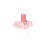Lumanare pentru tort balerina