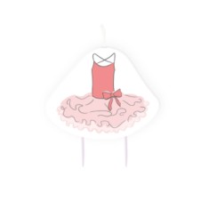 Lumanare pentru tort balerina