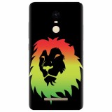 Husa silicon pentru Xiaomi Remdi Note 3, Rasta Color Lion