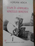 Etape In Afirmarea Sonetului Romanesc - A. Voica ,522099