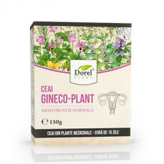 Ceai Gineco-plant (uz intern) menstruatie normala, 150g, Dorel Plant